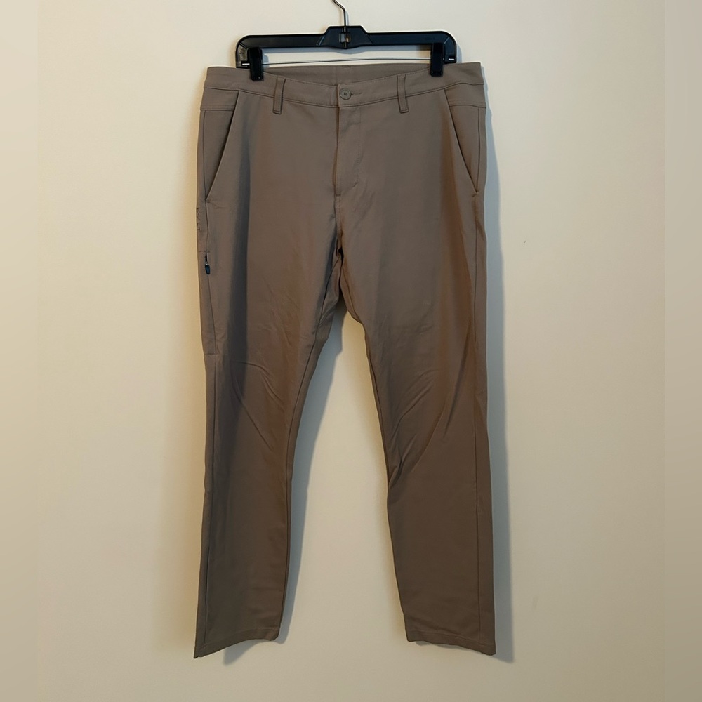 BYLT Slim Fit Everyday Pant 2.0 Size 36 in Tan